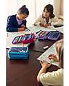 ergobag Maxi Pencil Case Complete - 3 Zips and Coin Pocket - Bearicorn Pencil Cases