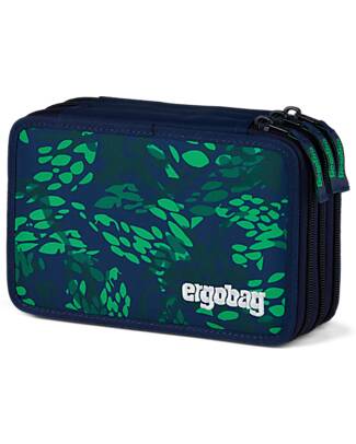 ergobag Maxi Pencil Case Complete - 3 Zips and Coin Pocket - FireBear Pencil Cases