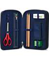 ergobag Maxi Pencil Case Complete - 3 Zips and Coin Pocket - FireBear Pencil Cases