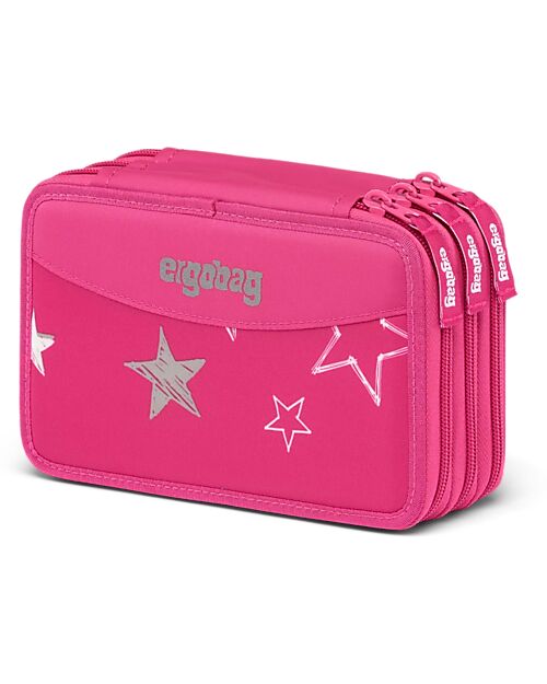 ergobag Maxi Pencil Case Complete - 3 Zips and Coin Pocket - Horsedreambear Pencil Cases
