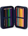 ergobag Maxi Pencil Case Complete - 3 Zips and Coin Pocket - Horsedreambear Pencil Cases