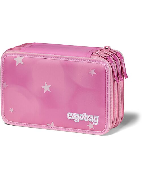 ergobag Maxi Pencil Case Complete - 3 Zips and Coin Pocket - Magic Cloud Bear Pencil Cases