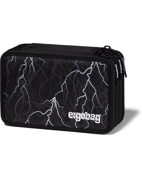 ergobag Maxi Pencil Case Complete - 3 Zips and Coin Pocket - Super ReflectBear Pencil Cases