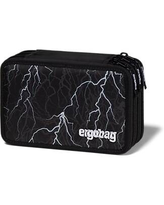 ergobag Maxi Pencil Case Complete - 3 Zips and Coin Pocket - Super ReflectBear Pencil Cases