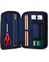 ergobag Maxi Pencil Case Complete - 3 Zips and Coin Pocket - Super ReflectBear Pencil Cases