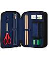 ergobag Maxi Pencil Case Complete - 3 Zips and Coin Pocket - Super ReflectBear Pencil Cases