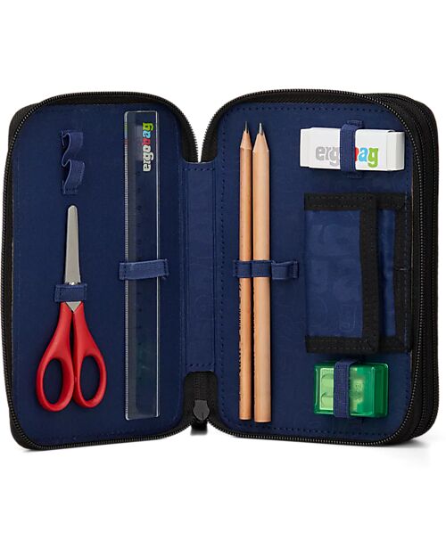 ergobag Maxi Pencil Case Complete - 3 Zips and Coin Pocket - TaekBeardo Pencil Cases