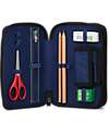 ergobag Maxi Pencil Case Complete - 3 Zips and Coin Pocket - TaekBeardo Pencil Cases