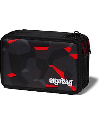 ergobag Maxi Pencil Case Complete - 3 Zips and Coin Pocket - TaekBeardo Pencil Cases
