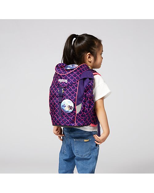 ergobag Mini Ergonomic Backpack for Kindergarten - Pearl DiveBear Kindergarten Backpacks