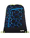 ergobag Prime Gym Bag - Basic - Bearassic Garden - Blue - Made with Recycled Bottles! Sports Bags