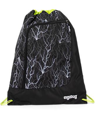 ergobag Prime Gym Bag - Basic - Super ReflectBear - Made with Recycled Bottles! Backpack