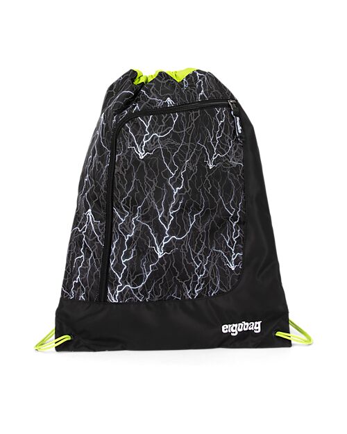 ergobag Prime Gym Bag - Basic - Super ReflectBear - Made with Recycled Bottles! Sports Bags