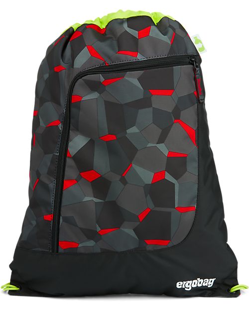 ergobag Prime Gym Bag - Basic - TaekBeardo - Made with Recycled Bottles! Sports Bags