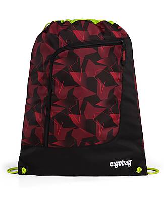 ergobag Prime Gym Bag - Basic - UnstoppBearable - Made with Recycled Bottles! Sports Bags