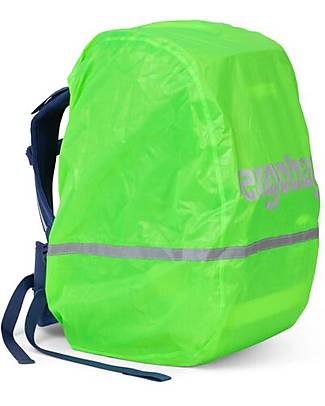 ergobag Rain Cape - Green - Made with Recycled Bottles! Backpack