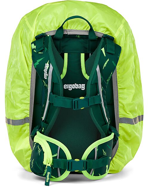 ergobag Rain Cover for Backpack - Green Backpack