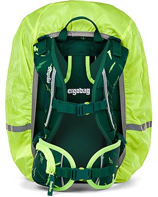 ergobag Rain Cover for Backpack - Green Backpack