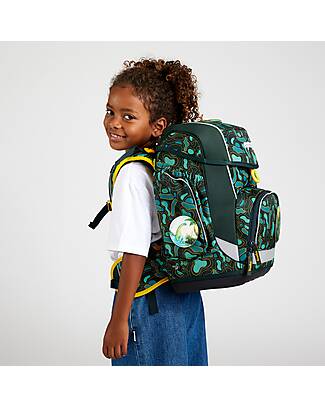 ergobag School Set with Backpack, Sport Bag, Hard Case, Notebook Holder, Pencilcase and 5 Kletties - TriBearatops Backpack