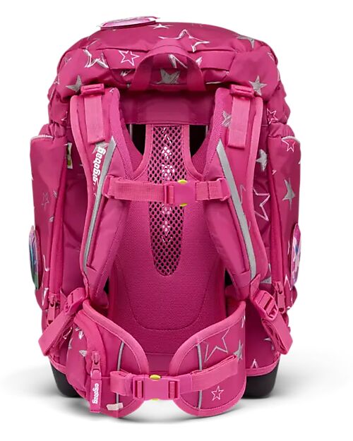 ergobag School Set with Backpack + Sports Backpack + Hard Case + Soft Case + A4 Notebook Holder + 4 Kletties - StarlightBear Backpack