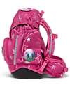 ergobag School Set with Backpack + Sports Backpack + Hard Case + Soft Case + A4 Notebook Holder + 4 Kletties - StarlightBear Backpack