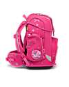ergobag School Set with Cube Backpack - Hard Case - Soft Case - Sports Bag and 5 Kletties - StarlightBear Backpack