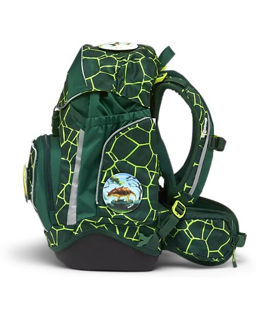 ergobag School Set with Maxi Backpack 24 Litres + Sports Backpack + Hard Case + Soft Case + A4 Notebook Holder + 4 Kletties - BearRex Backpack