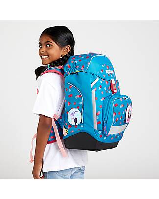 ergobag School Set with Prime Backpack + Pencil Case + 4 Kletties + Folder Box - Bearlegance Backpack