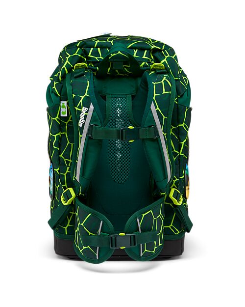 ergobag School Set with Prime Backpack + Pencil Case + 4 Kletties + Folder Box - BearRex Backpack