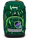 ergobag School Set with Prime Backpack + Pencil Case + 4 Kletties + Folder Box - Beartastic Backpack