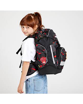 ergobag School Set with Prime Backpack + Pencil Case + 4 Kletties + Folder Box - TaekBeardo Backpack