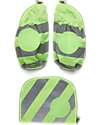 ergobag Set of 3 Zippies - Fluo Side Pocket Zip - Reflective Green - Customize Your Backpack! Backpack