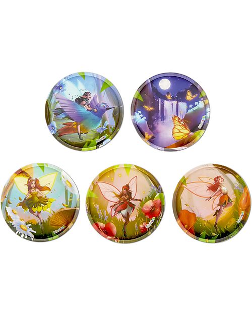 ergobag Set of 5 Kletties - Forest Fairies - Renew and Personalize Your Backpack Backpack