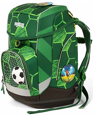 ergobag Set of School Backpack, Sport Bag, Hard Case, Pencilcase and 5 Kletties - StrikeBear Backpack