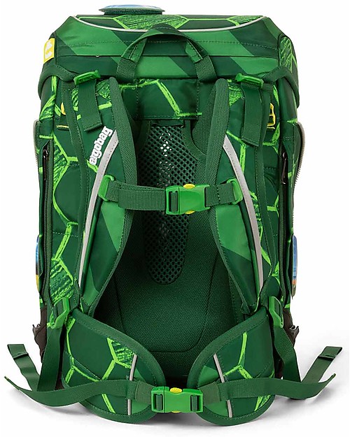 ergobag Set of School Backpack, Sport Bag, Hard Case, Pencilcase and 5 Kletties -  StrikeBear Backpack