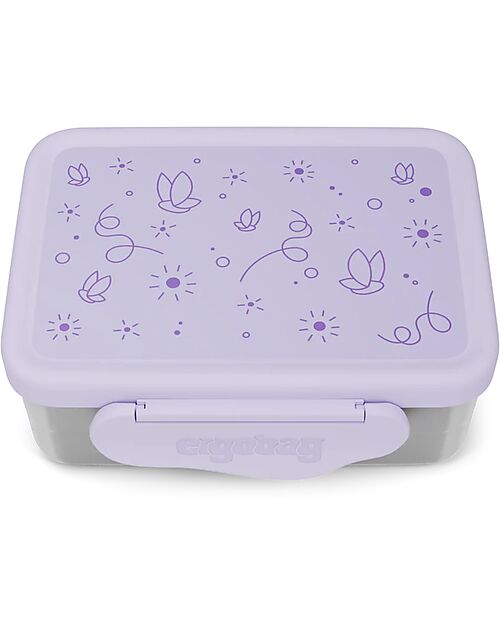 ergobag Stainless Lunch Box - Butterfly - 17x7x14 cm Thermal Containers