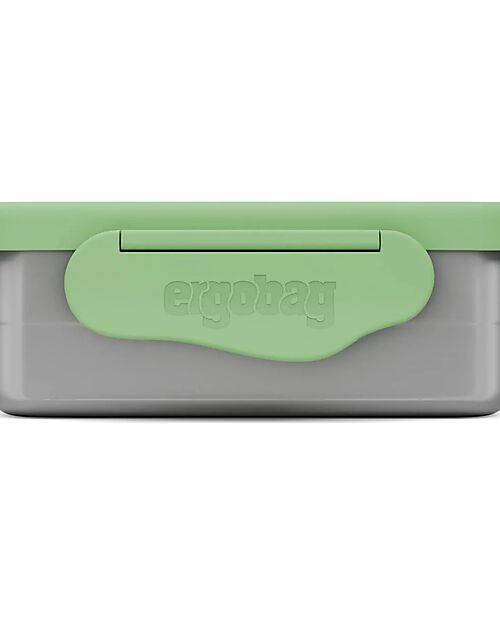 ergobag Stainless Lunch Box - Jungle - 17x7x14 cm Snack Boxes