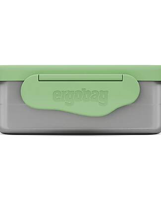 ergobag Stainless Lunch Box - Jungle - 17x7x14 cm Thermal Containers