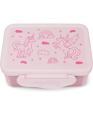 ergobag Stainless Lunch Box - Unicorns - 17x7x14 cm Thermal Containers