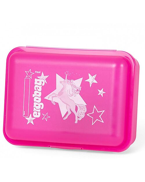ergobag Unicorn Lunchbox - Pink - 13x18 cm Food Containers
