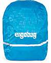 ergobag Waterproof Backpack Cover - Blue - Made from Recycled Bottles! Backpack