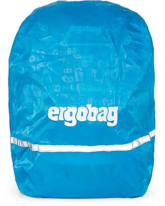 ergobag Waterproof Backpack Cover - Blue - Made from Recycled Bottles! Backpack