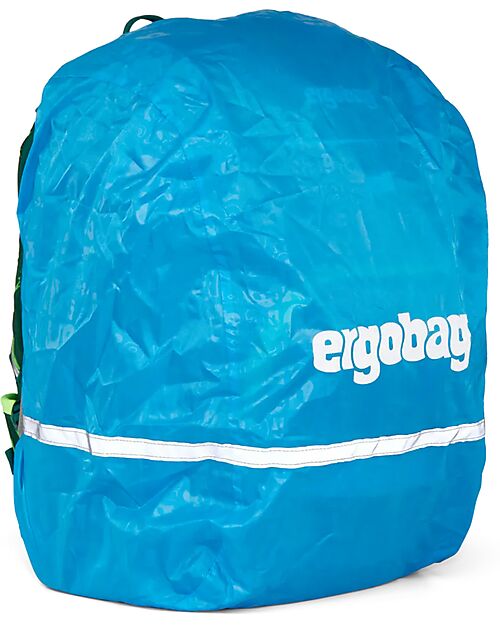 ergobag Waterproof Backpack Cover - Blue - Made from Recycled Bottles! Backpack