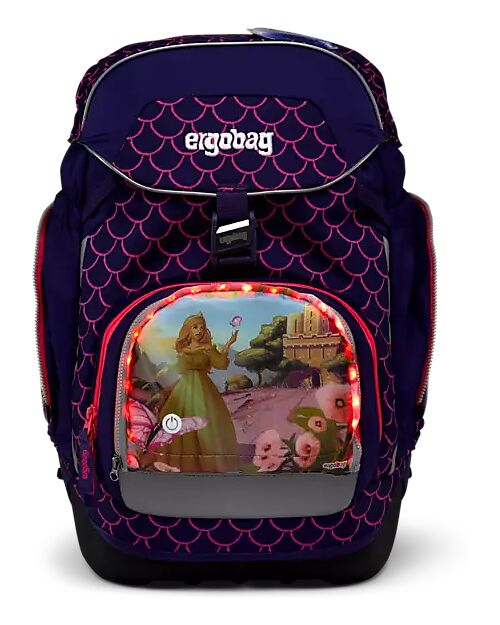 ergobag Zippies Led - Princess - Customize Your Backpack! Backpack