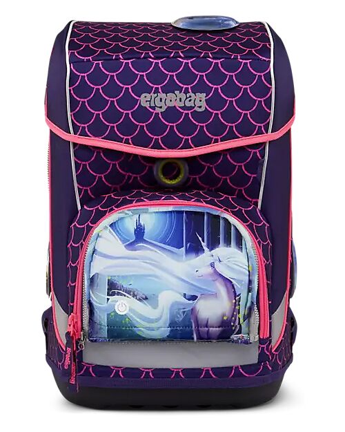ergobag Zippies Led - Unicorn - Customize Your Backpack! Backpack