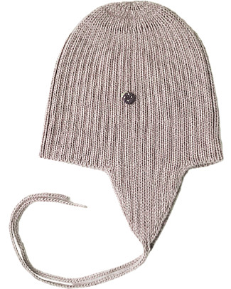 Esencia String Hat with Ladybug, Rose (6 months e 1-2 years- 100% Alpaca wool Hats