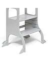 Ette Tete Extra Support Feet - Light Gray - For Montessorian Tower Step'n'Sit or Step Up Montessori Towers