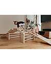 Ette Tete Fipitri Triangle with Ramp - in Wood - Natural - Safe Play for Little Climbers! Montessori Toys
