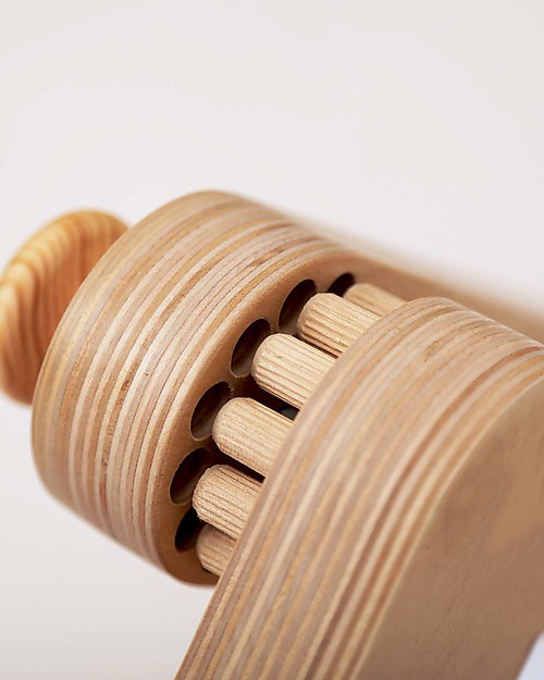 Ette Tete New Adjustable Pikler Wooden Triangle Mopitri, Natural - The safe toy for young climbers! Montessori Toys