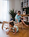 Ette Tete New Adjustable Pikler Wooden Triangle Mopitri, Natural - The safe toy for young climbers! Montessori Toys